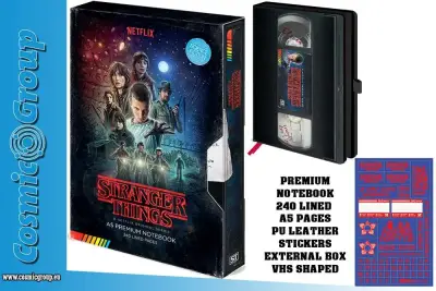 Figurine Stranger Things series 1 vhs a5 notebook